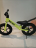 贝趣儿童平衡车1-3-6-12岁宝宝滑步车无脚踏小孩自行车男孩两轮滑行车 发泡轮 12寸 绿色 适合身高80-100cm 2-5岁幼儿女孩圣诞节新年礼物 实拍图