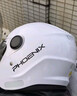 凤凰（Phoenix）新国标A类3C认证电动车摩托车头盔双镜片防雾亮白围脖男女四季通用电瓶车3/4半盔冬季保暖安全帽 实拍图