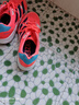 adidas adizero RC 4超轻缓震训练备赛体测薄底竞训跑鞋阿迪达斯   粉色/白色/深蓝色/浅蓝色   43 实拍图