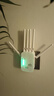 wifi信号放大器增强穿墙王网络5g无线扩展网口千兆双频中继器 六天线增强款】免安装】强穿墙 实拍图