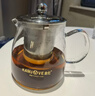 金灶（KAMJOVE）泡茶壶飘逸杯 耐热玻璃茶具功夫办公室花茶壶 茶水分离杯茶壶家用 A-02 500ml 实拍图