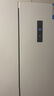 新飞冰箱家用十字对开四开门冰箱60cm超薄平嵌入大容量节能省电冰箱自动除霜出租厨房首选以旧换新补贴 白色418升风冷无霜一级变频 实拍图