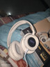 iKF FM四六级听力耳机调频考试专用英语四级耳机头戴式无线专四专八46级校园广播收音充电耳返 云岩白 实拍图