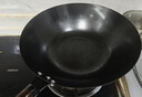 苏泊尔（SUPOR）精铁炒锅健康无涂层铁锅32cm明火燃气炒菜锅 实拍图