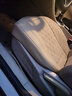 头层牛皮汽车坐垫单片座椅保护套真皮四季通用主驾驶夏季透气座垫 温馨米【方垫】 通用 实拍图