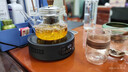 忆壶茶（YIHUTEA）电陶炉煮茶专用烧水不挑壶养生围炉智能煮茶器家用加热保温电热炉 【升级数显款】电陶炉1500W-黑色 实拍图