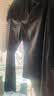 凡客诚品（VANCL）裤子男春秋宽松男裤重磅休闲裤男士垂感卫裤运动直筒裤 黑色 3XL 实拍图
