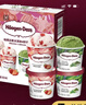 哈根达斯（Haagen-Dazs）冰淇淋超值尽享礼盒装 (抹茶*2/草莓*2) 100ml*4 实拍图