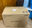 福库（CUCKOO）饭煲韩国原装进口打铁名匠内胆IH加热智能预约多功能高压力饭煲小红贝5L 4-5人CRP-HU1058SK/H 实拍图