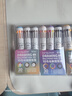 蓝果88色圆珠笔绘画美术专用多色软握按压彩色多功能书写手账0.8mm叠色高颜值学习标记学生文具中性笔 实拍图