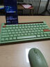 B.O.W 航世 K150 ipad蓝牙键盘鼠标套装pro带卡槽办公键鼠 男女生适用安卓ipad平板笔记本电脑无线键鼠 叶绿色【三蓝牙键盘+绿鼠标】丨支持多设备连接 实拍图