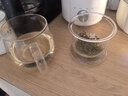 富光花茶杯 男女士茶水分离杯子 双层办公泡茶玻璃杯带把高硼硅水杯 实拍图