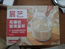 展艺高硼硅玻璃量杯1000ml加厚刻度耐高温微波炉烤箱烘焙打蛋热奶过滤 实拍图