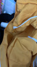 宝宝爬爬服连体衣罩衣防水全身秋冬护衣防脏外穿户外婴儿爬行儿童 连体拉链狮黄 100码【建议身高85-95cm】 实拍图