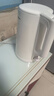 美的（Midea）电水壶电热水壶  大容量家用烧水壶 双层防烫开水壶 304不锈钢无缝内胆 大功率快速烧水 1.5L 【一键开盖I无缝内胆】HJ1566 实拍图
