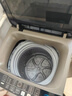 志高（CHIGO）全自动洗衣机 家用小型波轮 洗脱一体机大容量 公寓宿舍出租房 咖啡金 10kg 【蓝光洗护+风干洁桶+强电机】 实拍图