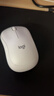 罗技（Logitech）M221 轻音鼠标 无线鼠标 办公鼠标 对称鼠标 带无线微型接收器 米白色 实拍图