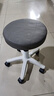 美容院凳子滑轮旋转升降圆凳化妆梳妆凳美发美甲理发椅吧凳大工椅 深灰色29cm座面可升降38cm-48cm 实拍图