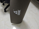 匹克瑜伽垫加厚加宽男女健身训练运动减震静隔音防滑垫儿童舞蹈垫灰色 实拍图