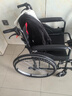 怡辉（YIHUI）轮椅轻便可折叠老年人专用出行小型年轻人骨折便携式手动可自推 实拍图