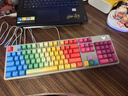 雷柏（Rapoo） V500PRO米灰升级款 104键有线背光机械键盘 PBT双色键帽电脑办公游戏全键无冲可编程键盘 茶轴 实拍图