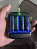 南孚5号充电锂电池4粒套装 1.5V恒压快充  适用游戏手柄/键鼠/话筒/吸奶器/血压计/闪光灯等 AA五号 实拍图