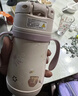 膳魔师（THERMOS）儿童吸管保温杯超轻316L不锈钢把手学生杯幼儿园婴儿水杯上学TCKC 实拍图