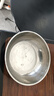 【不锈钢】和面盆厨房烘焙家用火锅盆洗菜打蛋汤锅盆醒面盆料理盆 32cm【热卖款】不锈钢 和面盆 实拍图
