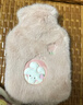 英玛仕（ENGMARSS）热水袋注水式暖手宝暖水袋灌水充水学生暖水宝 粉色 1000ML 实拍图