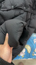 坦博尔泡芙羽绒服女短款脱卸帽秋冬保暖外套25年新款5530520D 黑色165 实拍图