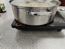 特厚汤锅304不锈钢电磁炉专用燃煤气灶蒸炖煮加厚双耳火锅家用锅L 【升级加厚】316汤锅 32cm 实拍图