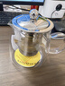 金灶（KAMJOVE）泡茶壶飘逸杯 耐热玻璃茶具功夫办公室花茶壶 茶水分离杯茶壶家用 A-02 500ml 实拍图
