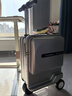 爱尔威（Airwheel）电动行李箱可骑行智能登机拉杆箱代步旅行箱20英寸智慧版—银 实拍图