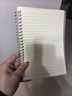 誉品（YUPIN）PP线圈本加厚笔记本本子文具 简约大学生用记事本网格横线日记本作业本 A5横线侧翻款/单本（60张每本） 实拍图
