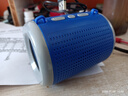 AI智能蓝牙音响低音炮大音量户外家用插卡FM收音机手机无线小音箱LED氛围灯光818 炫酷蓝【震撼双振膜立体环绕声】 实拍图