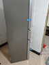 海尔（Haier）「真省电」217L三门小冰箱黑金净化一级能效风冷无霜星辉银BCD-217WGHC3E9S9国家补贴 实拍图