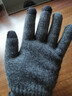GRGN羊毛手套男女冬季户外时尚触屏防寒保暖加厚骑行开车针织毛线手套 实拍图