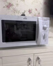 美的（Midea）变频微波炉 双旋便捷操作 五档火力速热 360°转盘加热 20L精巧容量 微碳系列PM20A1 实拍图