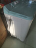 海尔（Haier）洗衣机半自动双缸双桶家用大容量强力去污双净力飓风水流洗脱分离公斤以旧换新 [leader新品]15kg强力去污+喷淋溢水 双缸 实拍图