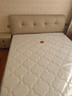 全友家居 头层牛皮床奶油风床头软包靠背卧室家用1.8米双人床政府补贴 实拍图