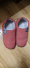 回力全包棉鞋男女士室内外穿冬季防滑棉拖鞋HLX0233红色38-39码 实拍图