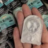 海昌精选系列彩色隐形眼镜大小直径美瞳半年抛1片 仙闪棕 750度 实拍图