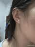中国黄金紫云晚梦淡水珍珠耳钉女银耳线耳坠七夕情人节礼物送女友老婆生日 紫云晚梦-珍珠S925银耳线【玫瑰礼盒】京速达 实拍图