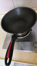 炊大皇炒锅不粘锅32cm少油烟平底炒菜锅煎锅电磁炉明火通用锅WG15068 实拍图