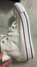 匡威（Converse）官方All Star经典帆布男女高帮休闲运动小白鞋101009 101009/白色 38 实拍图