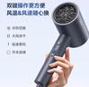 美的（Midea）5亿等离子护发电吹风 家用负离子吹风筒 1800W大功率快干吹风机 FJ308蓝 年会奖品 生日礼物推荐 实拍图