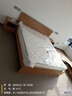 全友家居 北欧原木风板式床次卧室家用1.8米×2米现代简约双人床家具 实拍图