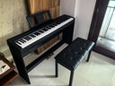 雅马哈P48B电钢琴考级教学入门成人学生88键智能重锤P45升级便携钢琴 P48B定制木架三踏板+全套配件 实拍图