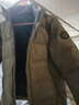 鸭鸭（YAYA）羽绒服男短款可拆连帽厚款保暖中青年冬季商务休闲外套02F卡其180 实拍图
