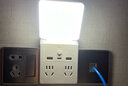 苏士赫尔摩【5W LED夜灯 + 智能双控】一体式插座 | 2USB+Type-C 4位转换器 床头语音遥控夜灯 实拍图